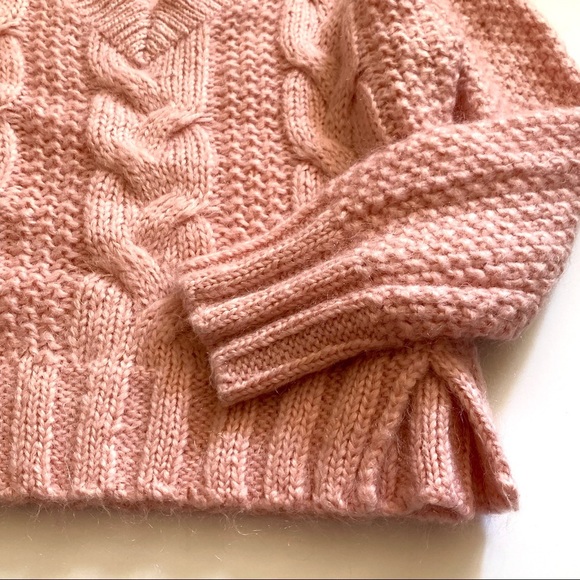 d a n i s h :: Baum und Pferdgarten Mohair Chunky Cable Knit Sweater - Picture 6 of 12